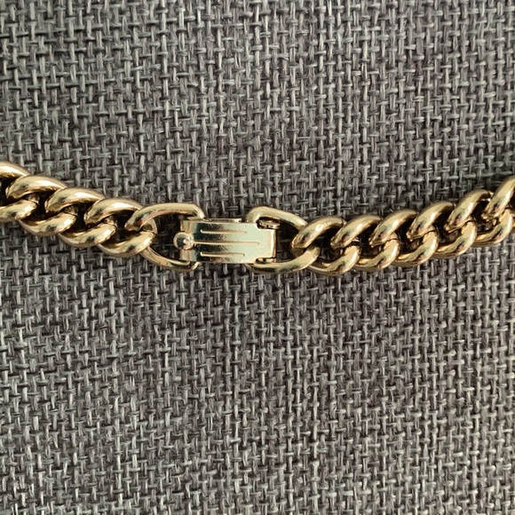 Vtg Gold Tone Long Chain Necklace marked “Western Germany” 53” - Picture 4 of 6